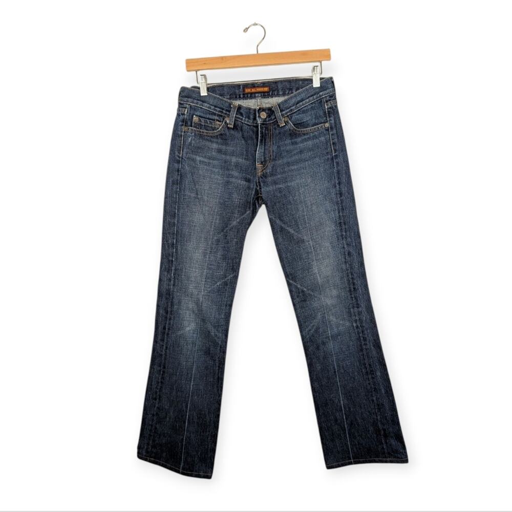 7 For All Mankind Medium Wash Bootcut Jeans Size 28